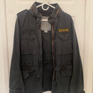Ralph Lauren denim military utility jacket